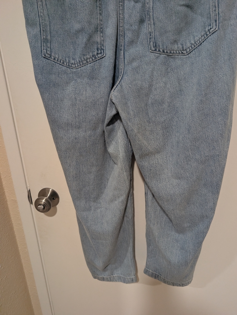 GAP NWT Pull-On Barrel Denim Jeans - Picture 9 of 15